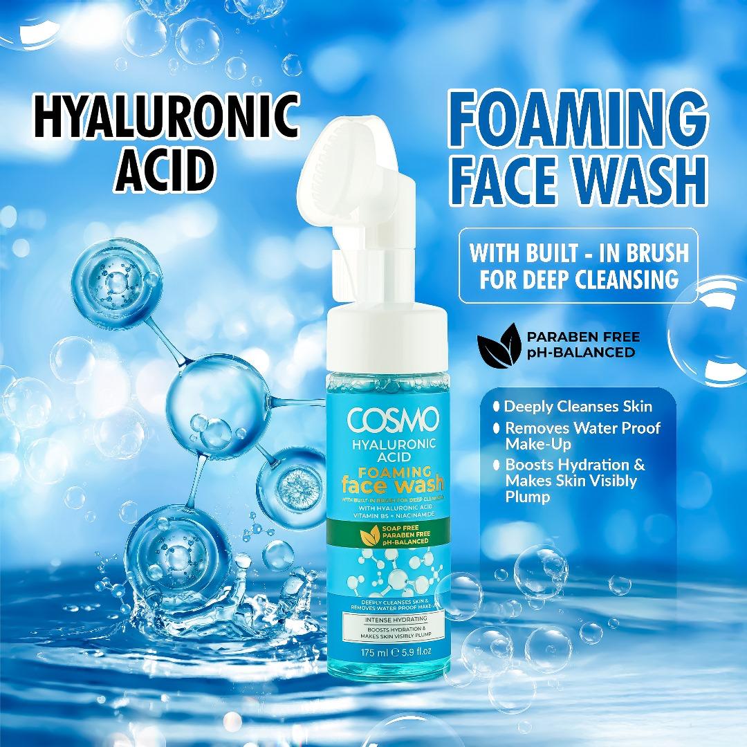Hyaluronic Acid Foaming Face Wash